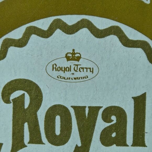 Vintage 1950s Pink Royal Treasure USA Appliqué Flower Towel Set~PInk~New In Box - Picture 6 of 12